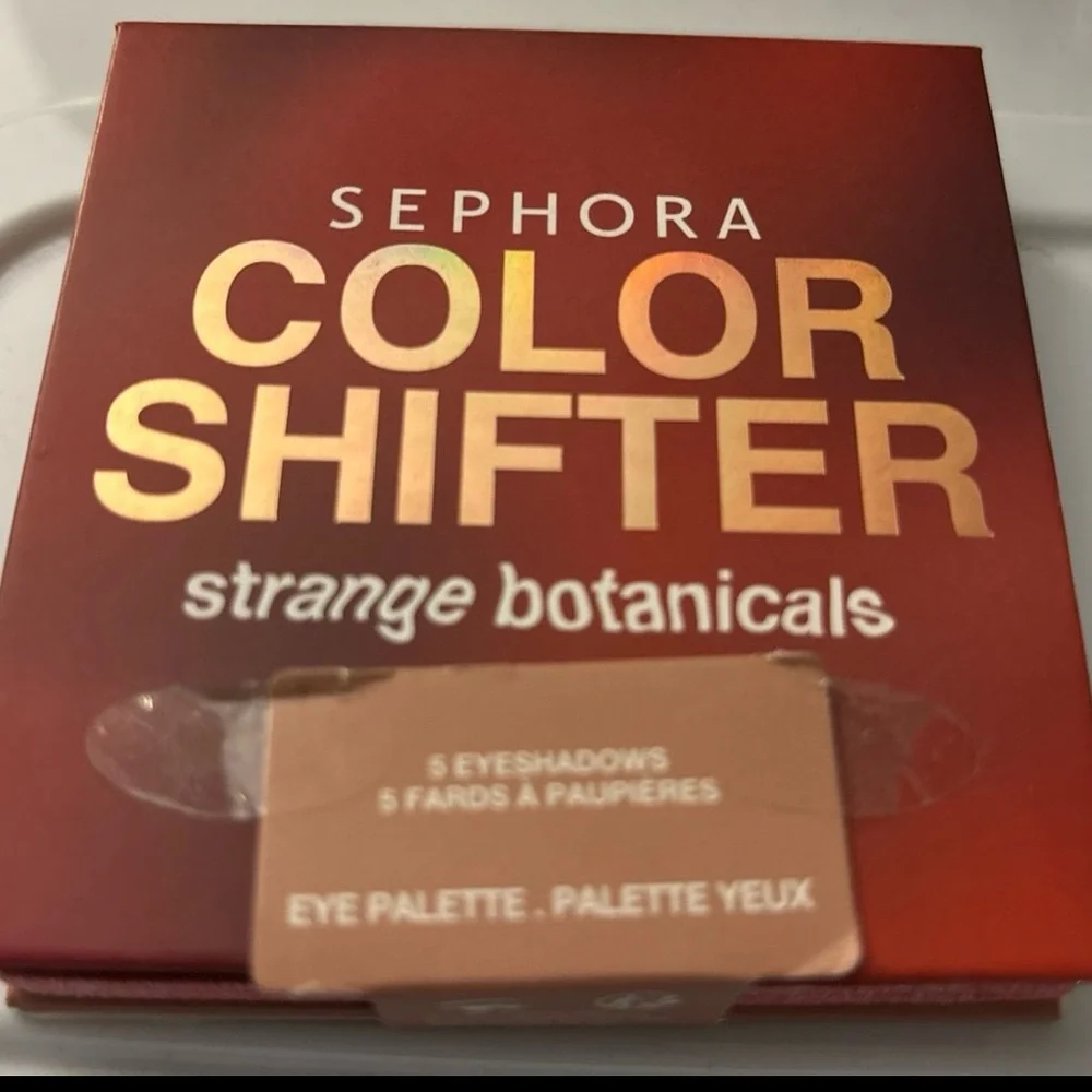 SEPHORA COLOR SHIFTER strange botanicals 5 EYESHADOWS EYE PALETTE